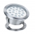 Reflektor podwodny LED  PXYH215G 24 / 30 / 36 / 54 / 72 / 90 Watt, dowolny kolor + RGB  IP68 stal nierdz.